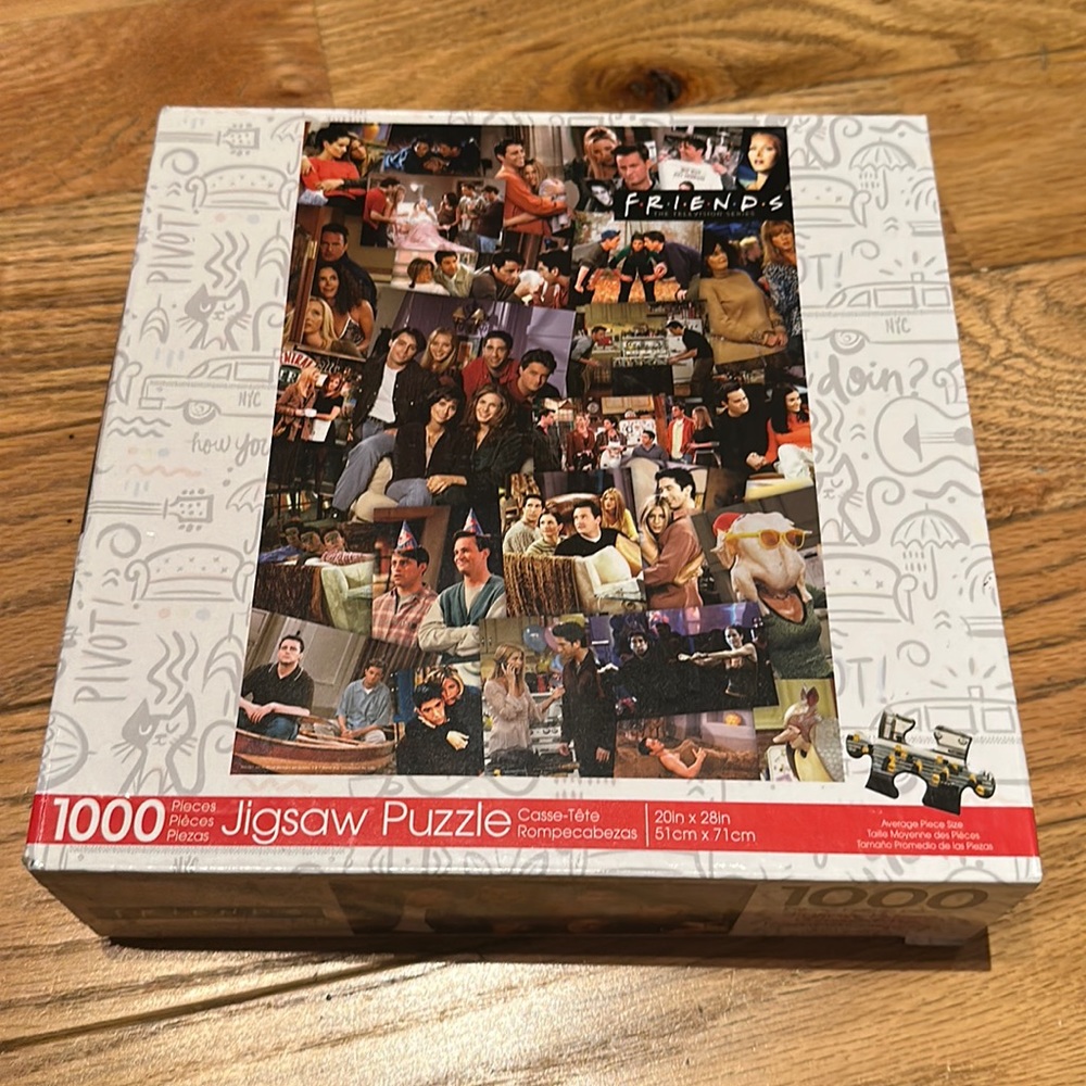 Friends TV show 1000 piece puzzle